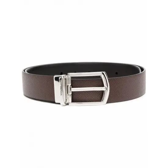 Thắt Lưng Prada Men's Brown Leather Belt 2CC4682DAEF00XF Thắt Lưng Prada Men's Brown Leather Belt 2CC4682DAEF00XF