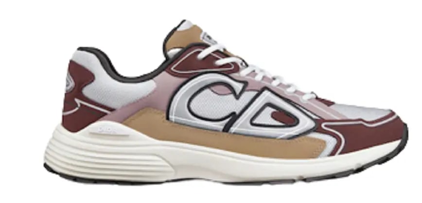 Giày Dior B30 Sneaker White Brown Beige 3SN279ZMD-H867 — kich-thuoc: 41 Giày Dior B30 Sneaker White Brown Beige 3SN279ZMD-H867 — kich-thuoc: 41