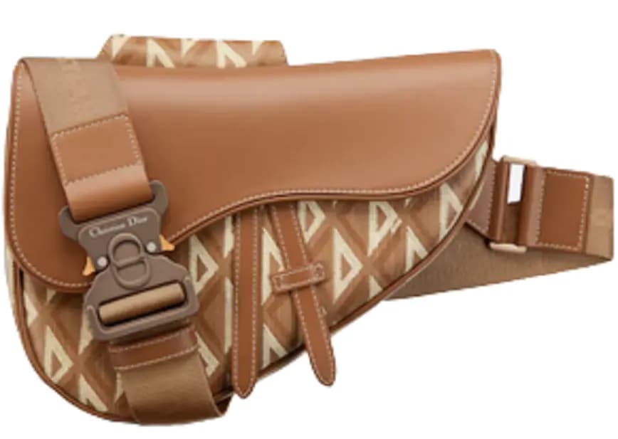 Túi Dior Saddle Bag Coffee CD Canvas 1ADPO093CDP-H24E Túi Dior Saddle Bag Coffee CD Canvas 1ADPO093CDP-H24E