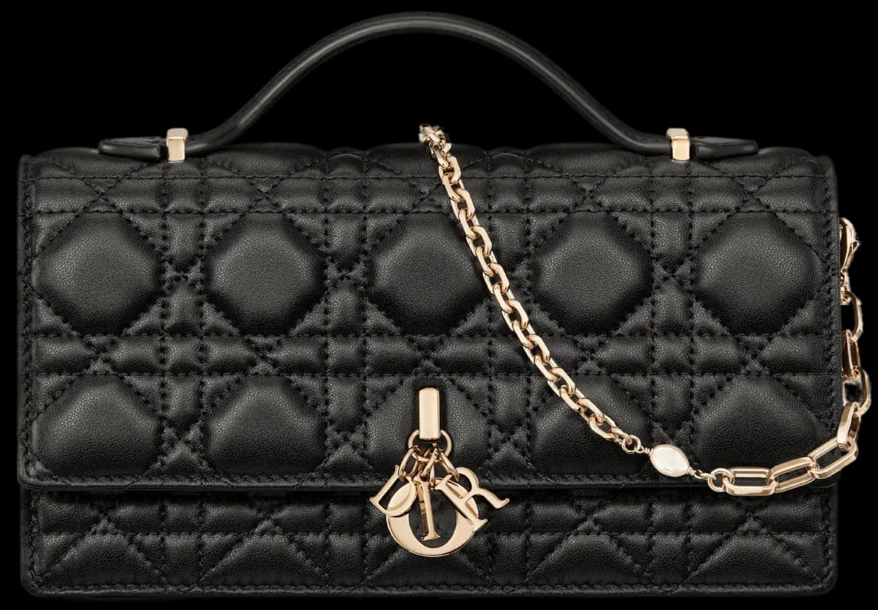 Túi Dior Mini Miss Dior Bag 'Black' S0980ONMJ-M900 Túi Dior Mini Miss Dior Bag 'Black' S0980ONMJ-M900
