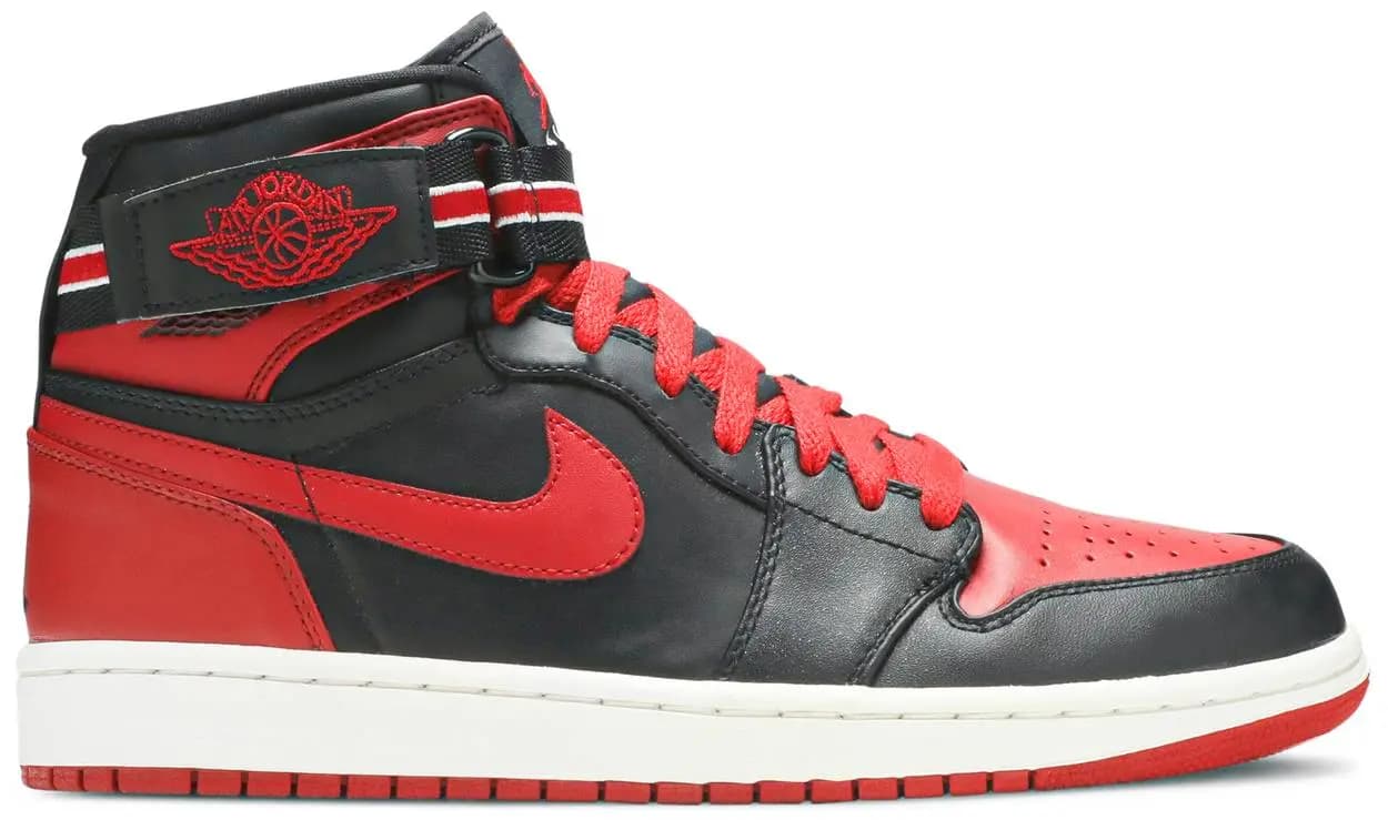 Giày Nike Air Jordan 1 High Strap 'Bred' 342132-061 Giày Nike Air Jordan 1 High Strap 'Bred' 342132-061