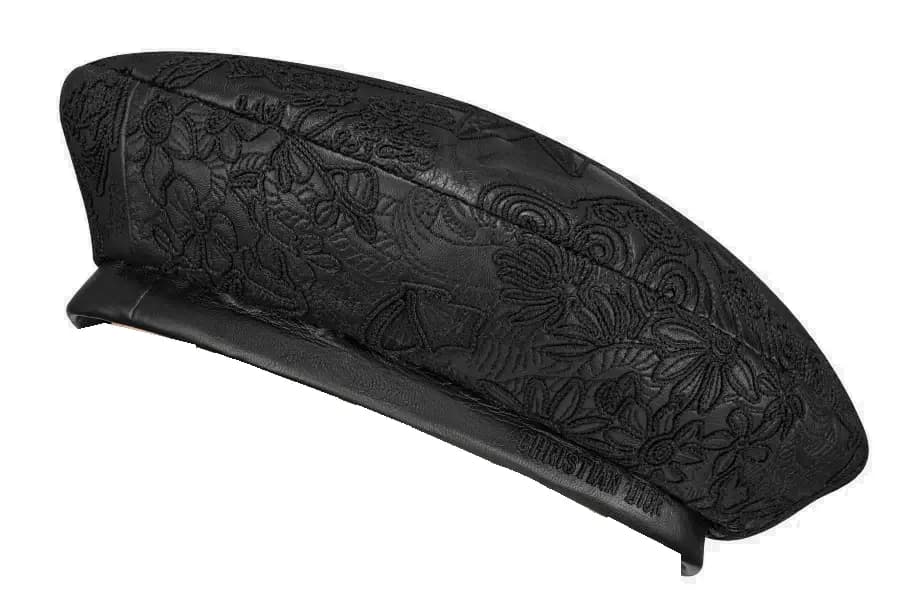 Mũ Dior Arty Beret 'Black Lambskin' 31REV910X700-C900 Mũ Dior Arty Beret 'Black Lambskin' 31REV910X700-C900