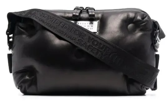 Túi Maison Margiela Glam Slam Crossbody Bag In Black S55WB0012P4300 Túi Maison Margiela Glam Slam Crossbody Bag In Black S55WB0012P4300
