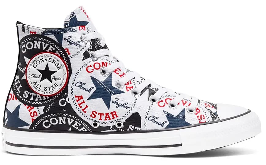 Giày Converse Chuck Taylor All Star 'Black MultiWhite' 166985V Giày Converse Chuck Taylor All Star 'Black MultiWhite' 166985V