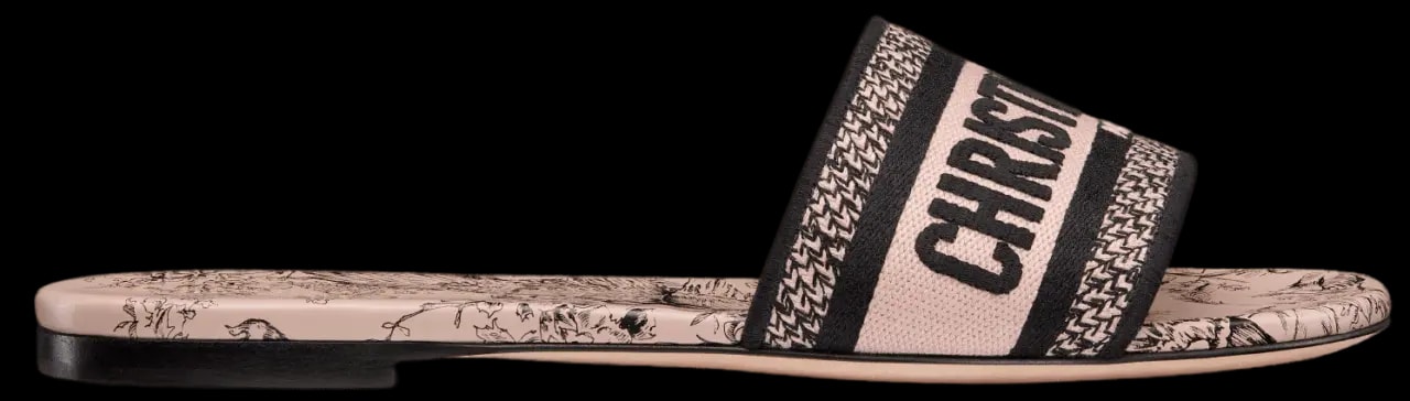 Dép Dior Dway Slide 'Black Nude' KCQ209JHR-S15X — kich-thuoc: lien-he-order Dép Dior Dway Slide 'Black Nude' KCQ209JHR-S15X — kich-thuoc: lien-he-order