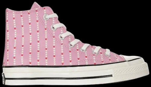 Giày Converse Chuck 70 High 'Love Fearlessly Peony Pink' 167345C — kich-thuoc: 38 Giày Converse Chuck 70 High 'Love Fearlessly Peony Pink' 167345C — kich-thuoc: 38