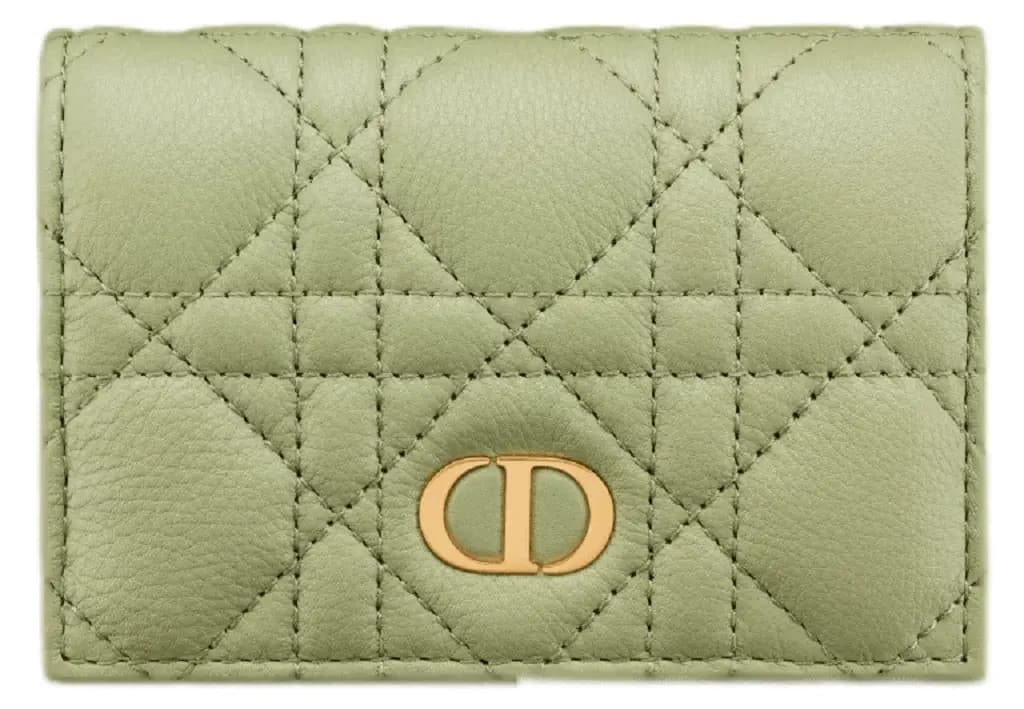Ví Dior Caro XS Wallet 'Ethernal Green' S5132UWHC-M73H Ví Dior Caro XS Wallet 'Ethernal Green' S5132UWHC-M73H