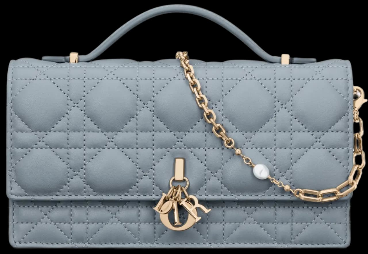 Túi Dior Mini Miss Dior 'Cloud Blue' S0980ONMJ-M81B Túi Dior Mini Miss Dior 'Cloud Blue' S0980ONMJ-M81B