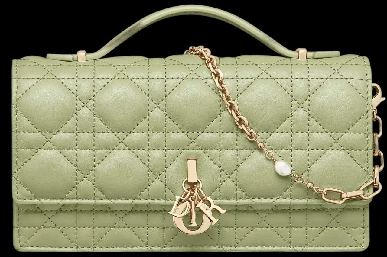Túi Dior Mini Miss Dior 'Ethereal Green' S0980ONMJ-M73H Túi Dior Mini Miss Dior 'Ethereal Green' S0980ONMJ-M73H