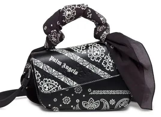 Túi Palm Angels Bandana 'Black White' PWNP004F21LEA0011001 Túi Palm Angels Bandana 'Black White' PWNP004F21LEA0011001