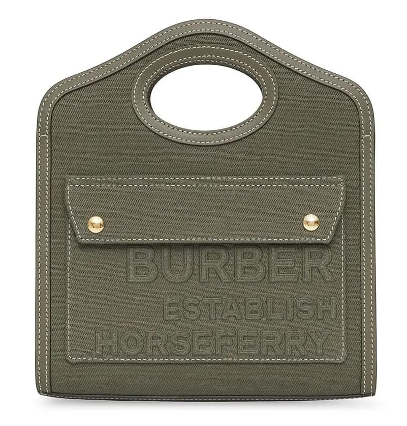 Túi Burberry Mini Horseferry Canvas Tote 8042994 Túi Burberry Mini Horseferry Canvas Tote 8042994