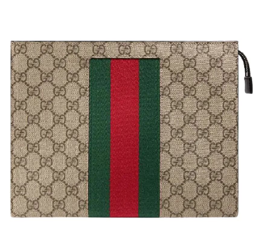 Túi Gucci GG Supreme Web Pouch 475316-KHN4N-9791 Túi Gucci GG Supreme Web Pouch 475316-KHN4N-9791