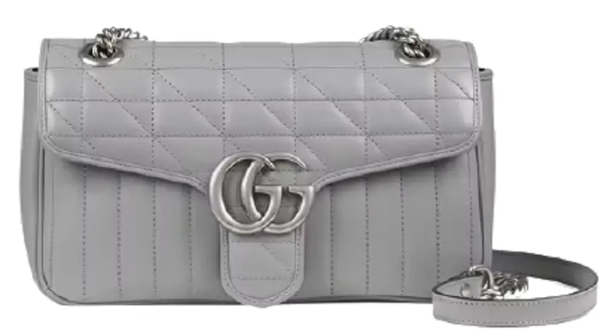 Túi Gucci GG Marmont Small Shoulder Dark Grey 443497-UM8AN-1711 Túi Gucci GG Marmont Small Shoulder Dark Grey 443497-UM8AN-1711