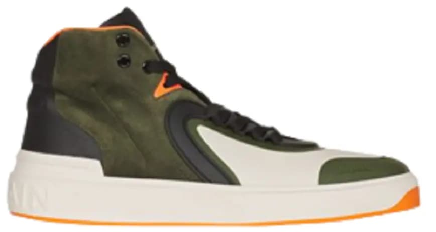Giày Balmain B-skate Low-top 'Khaki And White' XM1VG293LGRCUAE Giày Balmain B-skate Low-top 'Khaki And White' XM1VG293LGRCUAE