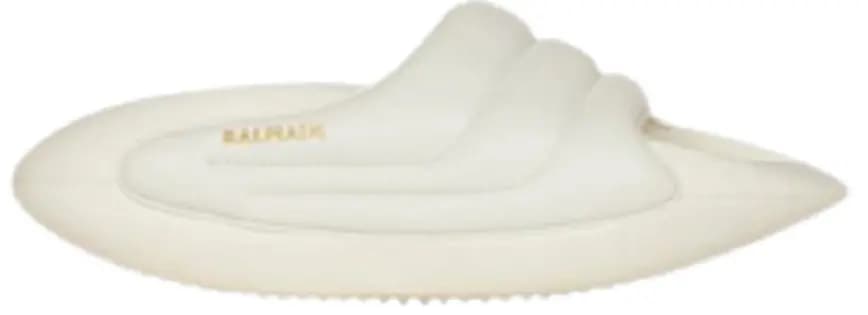Dép Balmain B-it Mules 'White Quilted' XM0VL299LPQP0FA Dép Balmain B-it Mules 'White Quilted' XM0VL299LPQP0FA