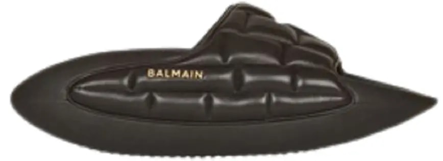 Dép Balmain B-it Mules 'Black' XM0VL299LWCN0PA — kich-thuoc: lien-he-order Dép Balmain B-it Mules 'Black' XM0VL299LWCN0PA — kich-thuoc: lien-he-order