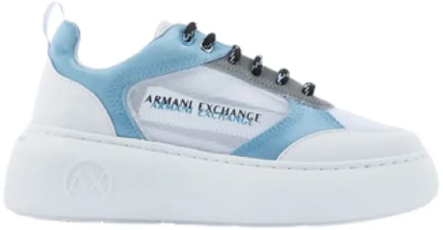 Giày Armani Exchange Brand Logo 'White Blue' 17214717ED Giày Armani Exchange Brand Logo 'White Blue' 17214717ED