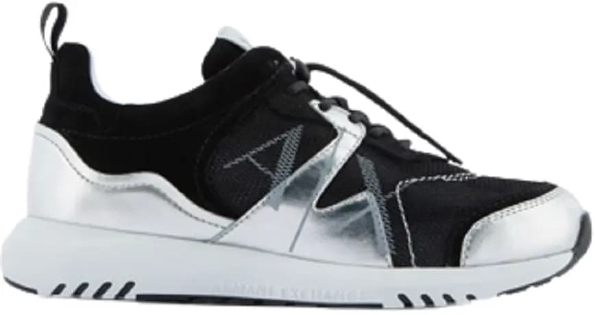 Giày Armani Exchange Brand Logo 'Black White' 17224027FS Giày Armani Exchange Brand Logo 'Black White' 17224027FS