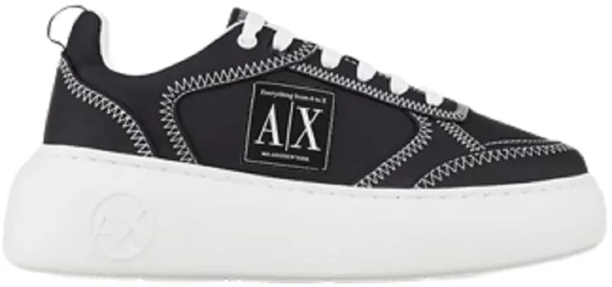 Giày Armani Exchange Brand Logo 'Black' 17231187VH Giày Armani Exchange Brand Logo 'Black' 17231187VH