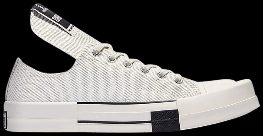Giày Converse Rick Owens x TURBODRK Chuck 70 Low 'Lily White' 172345C — kich-thuoc: 40.5 Giày Converse Rick Owens x TURBODRK Chuck 70 Low 'Lily White' 172345C — kich-thuoc: 40.5