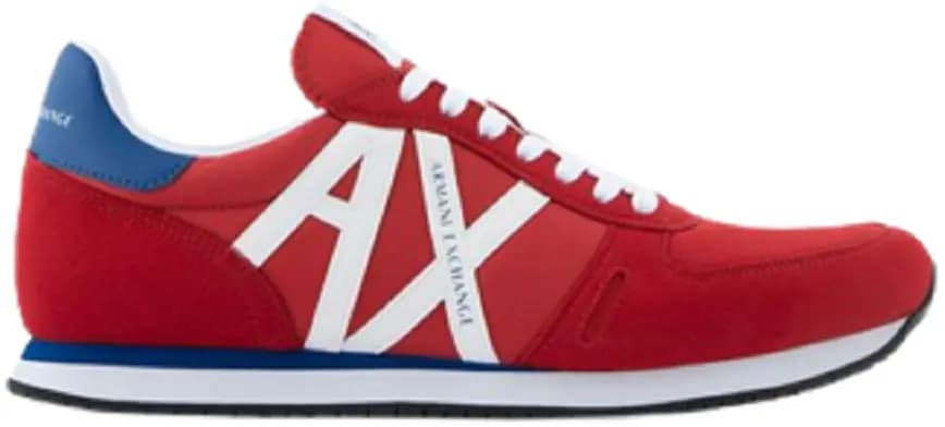 Giày Armani Exchange With Laces And Synthetic Suede 'Dark Red' Giày Armani Exchange With Laces And Synthetic Suede 'Dark Red'