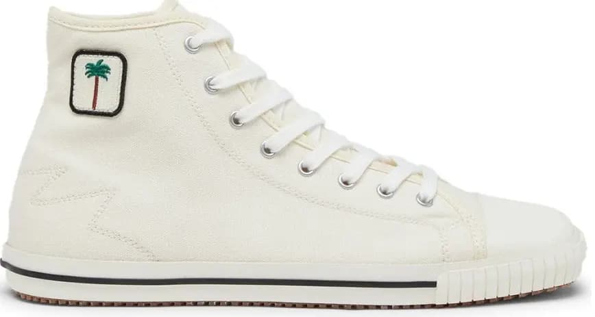 Giày Palm Angels High Square Vulcanized 'White' PMIA075S22FAB0010110 Giày Palm Angels High Square Vulcanized 'White' PMIA075S22FAB0010110