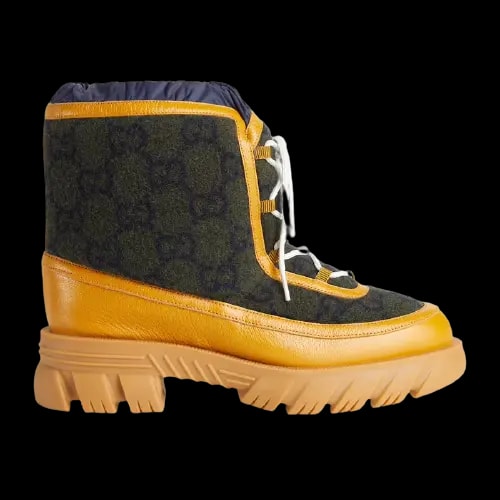 Giày Gucci GG Ankle Boot Light Brown Leather Trim 681796-2XN20-3362 — kich-thuoc: lien-he-order Giày Gucci GG Ankle Boot Light Brown Leather Trim 681796-2XN20-3362 — kich-thuoc: lien-he-order
