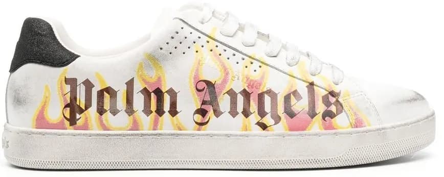 Giày Palm Angels Sprayprint 'Flame' PMIA056F22LEA0030118 Giày Palm Angels Sprayprint 'Flame' PMIA056F22LEA0030118