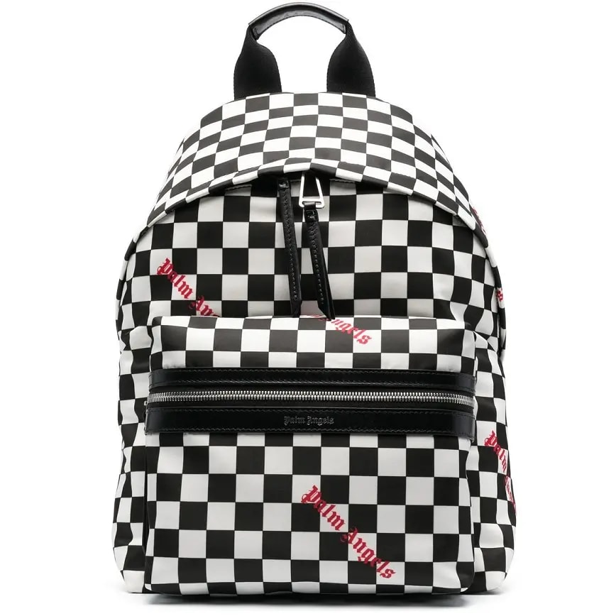 Balo Palm Angels Damier 'Checkerboard' PMNB015F22LEA0011001 — kich-thuoc: lien-he-order Balo Palm Angels Damier 'Checkerboard' PMNB015F22LEA0011001 — kich-thuoc: lien-he-order