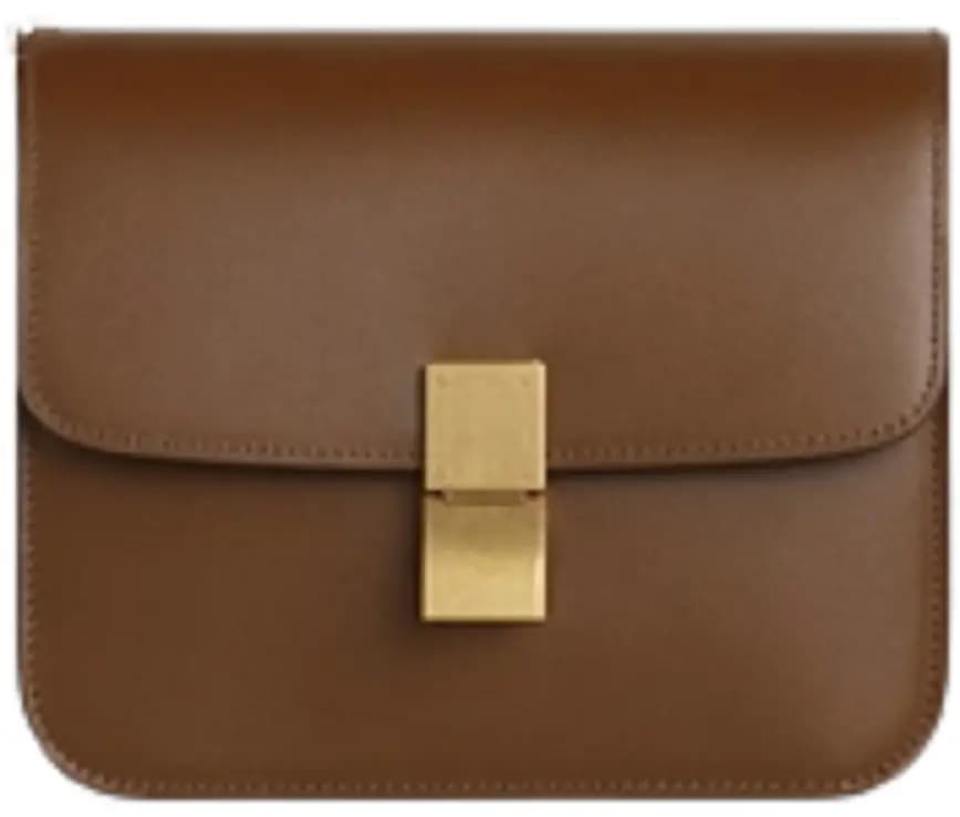 Túi Celine Teen Classic Bag In Box Calfskin Camel 192523DLS-04FG Túi Celine Teen Classic Bag In Box Calfskin Camel 192523DLS-04FG