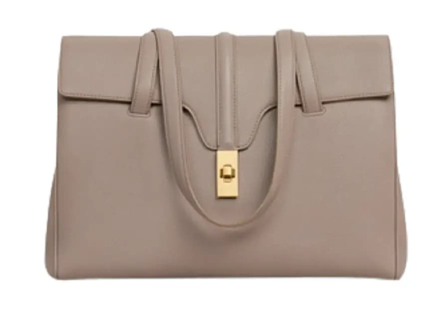 Túi Celine Medium Soft 16 Bag In Supple Grained Calfskin 'Beige' 195543CR8-10BL Túi Celine Medium Soft 16 Bag In Supple Grained Calfskin 'Beige' 195543CR8-10BL