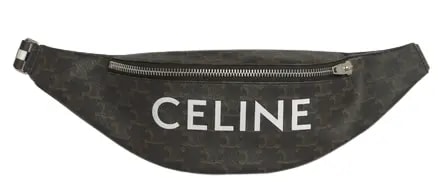Túi Celine Belt Bag In Triomphe Canvas With Celine Print 195972DDE.38SI Túi Celine Belt Bag In Triomphe Canvas With Celine Print 195972DDE.38SI