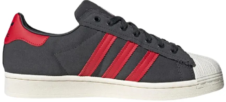 Giày Adidas Superstar 'Black And Red' HR0462 — kich-thuoc: 42 Giày Adidas Superstar 'Black And Red' HR0462 — kich-thuoc: 42