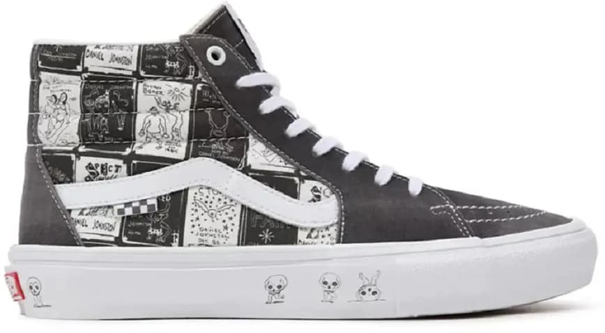 Giày Vans Johnston Skate SK8-Hi Shoes 'Grey' VN0A5FCCAO7 Giày Vans Johnston Skate SK8-Hi Shoes 'Grey' VN0A5FCCAO7