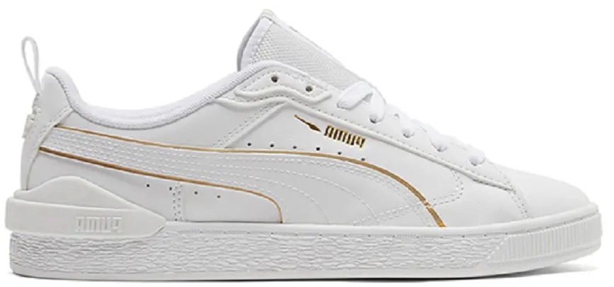 Giày Puma Suede Bloc Liquid White 381190-01 — kich-thuoc: 37.5 Giày Puma Suede Bloc Liquid White 381190-01 — kich-thuoc: 37.5