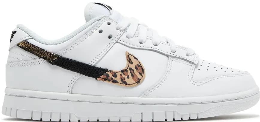 Giày Nike Dunk Low SE 'Animal Swoosh White Leopard' DD7099-100 Giày Nike Dunk Low SE 'Animal Swoosh White Leopard' DD7099-100
