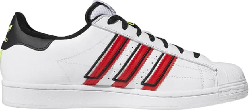 Giày Adidas Superstar 'White And Red' GX6026 Giày Adidas Superstar 'White And Red' GX6026