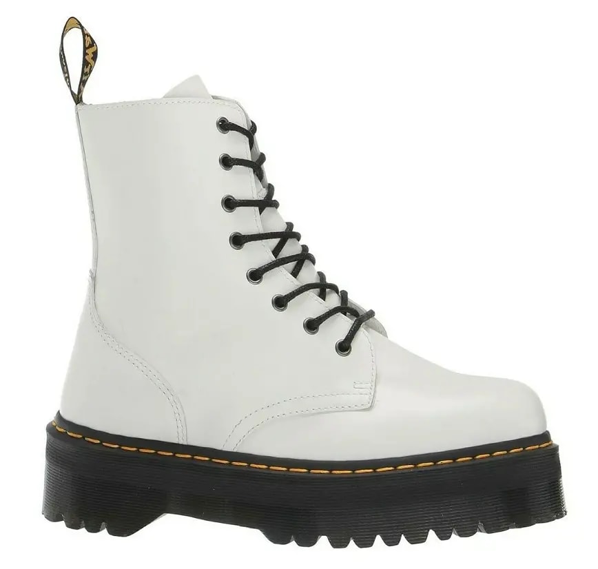 Giày Dr.Martens JADON Polished Smooth White 15265100 — kich-thuoc: 39 Giày Dr.Martens JADON Polished Smooth White 15265100 — kich-thuoc: 39