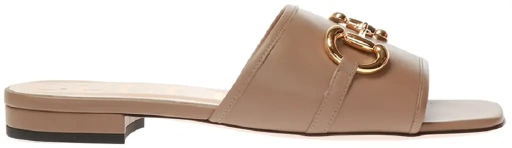 Dép Gucci Horsebit Leather Slide 'Beige' 623111-1RH00-2606 Dép Gucci Horsebit Leather Slide 'Beige' 623111-1RH00-2606