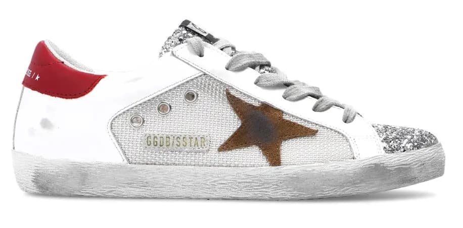 Giày Golden Goose Superstar Leather 'Silver White' GWF00103-F000156-80188 Giày Golden Goose Superstar Leather 'Silver White' GWF00103-F000156-80188