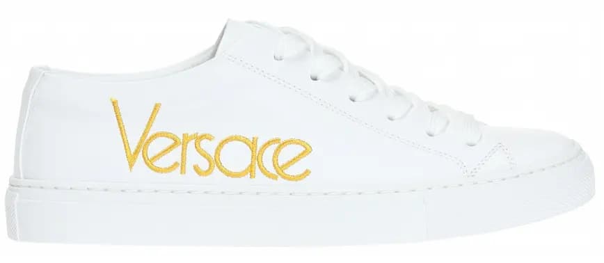 Giày Versace Logo Embroidered Sneakers DSR611D-DNA5PR-K0AT Giày Versace Logo Embroidered Sneakers DSR611D-DNA5PR-K0AT
