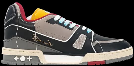 Giày Louis Vuitton Trainer Monogram Red Yellow 1A8Q95 Giày Louis Vuitton Trainer Monogram Red Yellow 1A8Q95