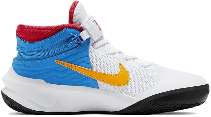 Giày Nike Team Hustle D10 Flyease 'White Blue' DV9110-171 Giày Nike Team Hustle D10 Flyease 'White Blue' DV9110-171