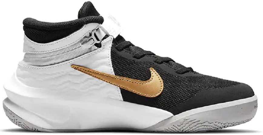 Giày Nike Team Hustle D 10 FlyEase 'White Black' DD7303-002 Giày Nike Team Hustle D 10 FlyEase 'White Black' DD7303-002