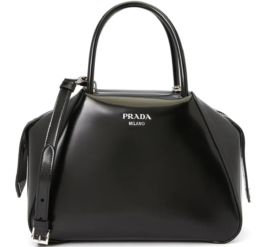 Túi Prada Logo Brushed Small Supernova 'Black' 1BA366-ZO6-F0002 Túi Prada Logo Brushed Small Supernova 'Black' 1BA366-ZO6-F0002
