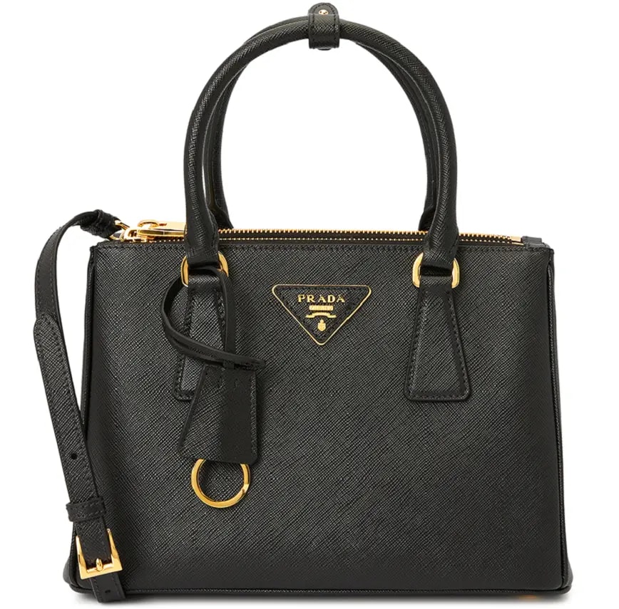 Túi Prada Saffiano Lux Galleria 'Black' 1BA896-NZV-F0002 Túi Prada Saffiano Lux Galleria 'Black' 1BA896-NZV-F0002