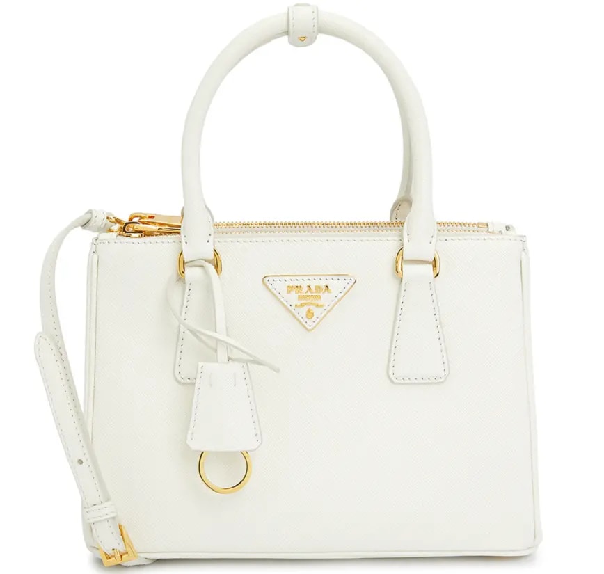 Túi Prada Saffiano Lux Galleria 'White' 1BA896-NZV-F0009 Túi Prada Saffiano Lux Galleria 'White' 1BA896-NZV-F0009