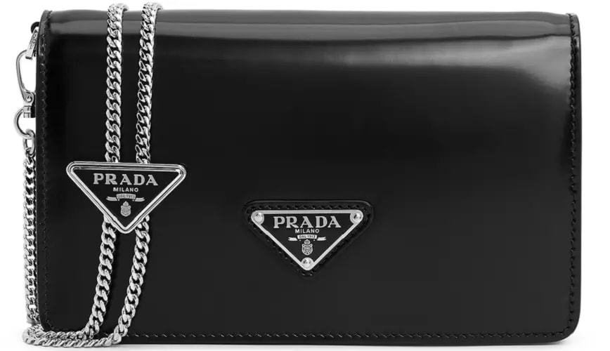 Ví Prada Spazzolato 'Black' 1BD307-ZO6-F0002 Ví Prada Spazzolato 'Black' 1BD307-ZO6-F0002