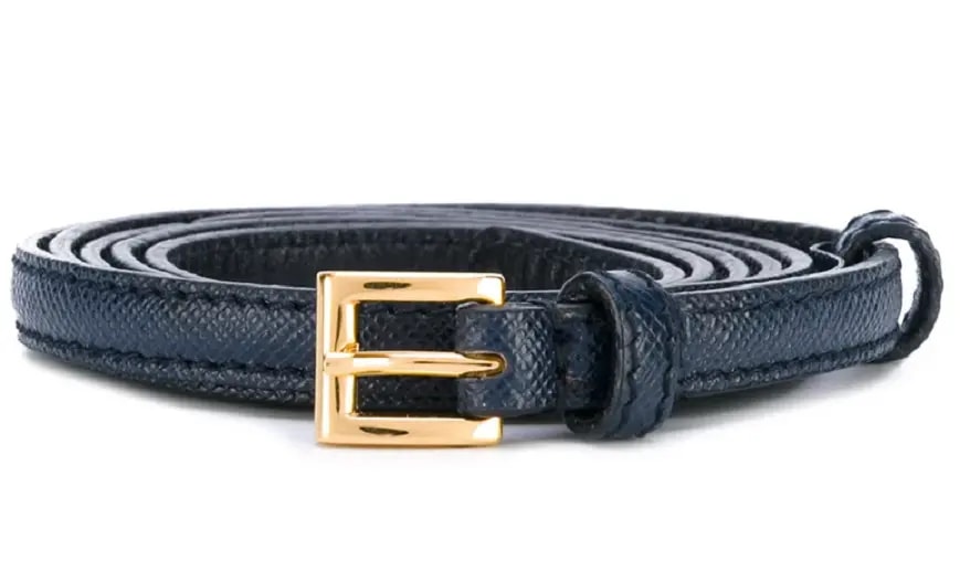Thắt Lưng Prada Belt Baltic 1cm Saffiano Baltico 1C4067053F0216 Thắt Lưng Prada Belt Baltic 1cm Saffiano Baltico 1C4067053F0216