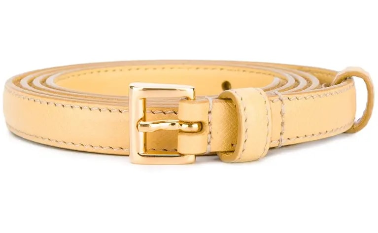 Thắt Lưng Prada Belt Yellow Saffiano 1C4698053F0032 Thắt Lưng Prada Belt Yellow Saffiano 1C4698053F0032